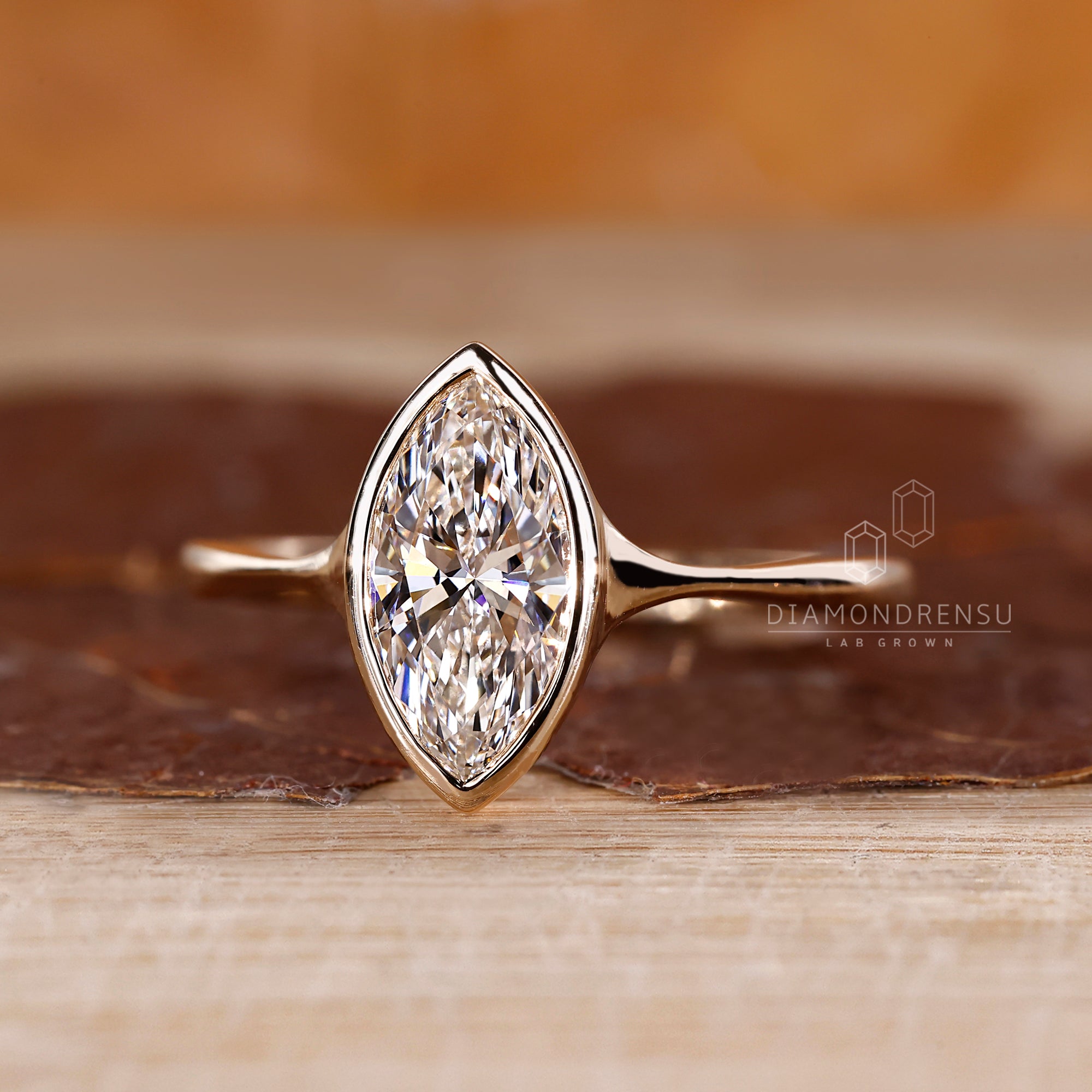 Unique ring made with artistic craftsmanship.
