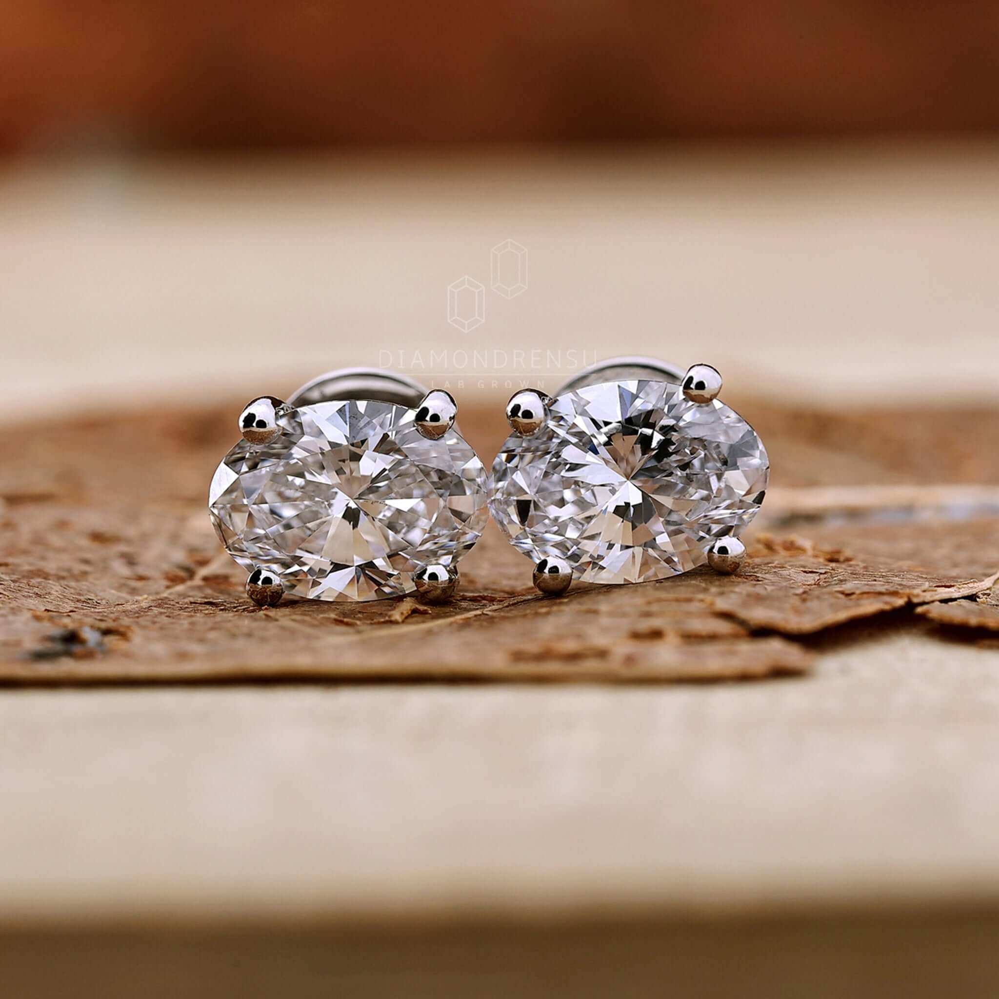 diamond wedding earrings