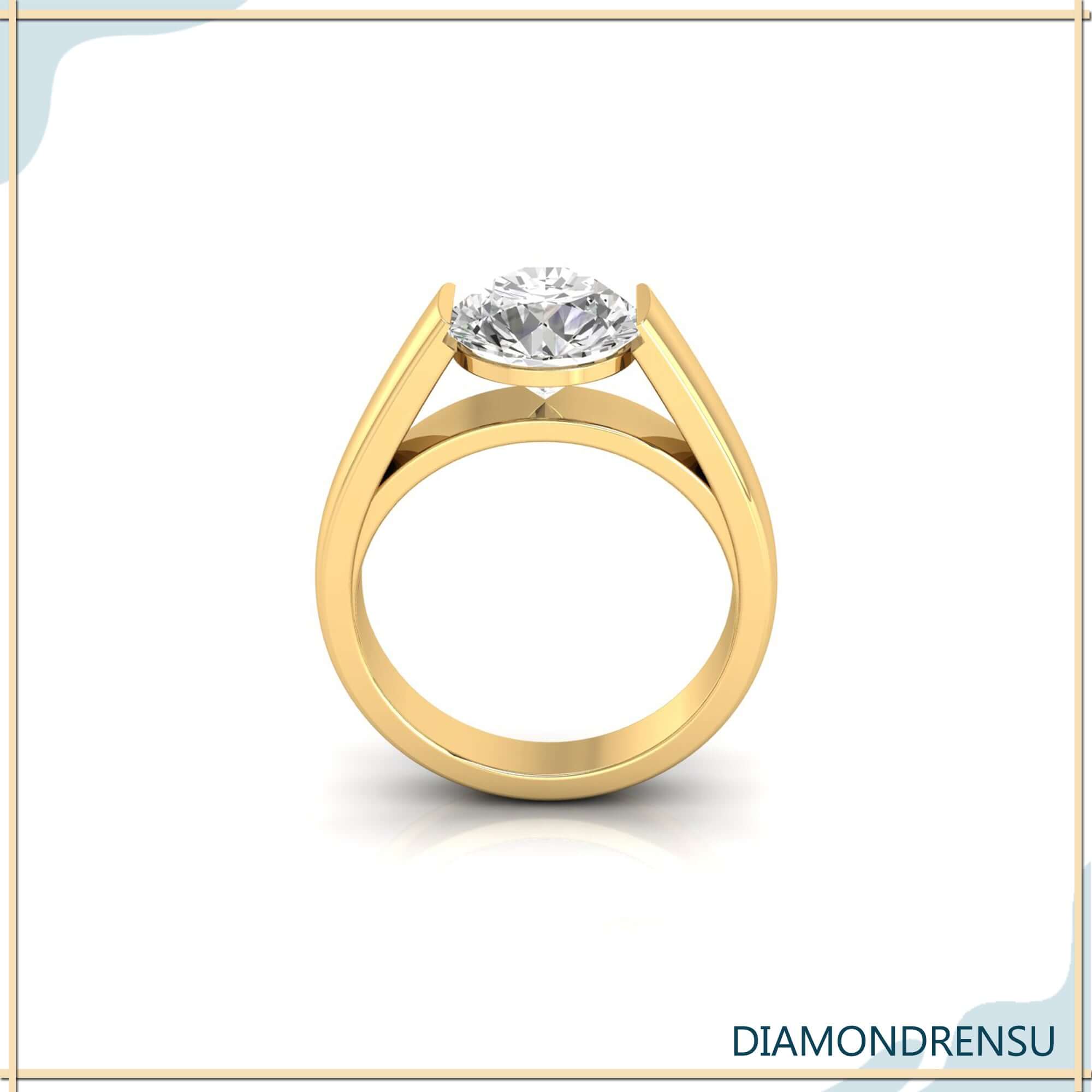 customized engagement ring - diamondrensu