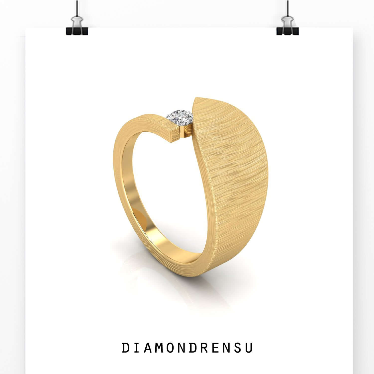 mens ring - diamondrensu