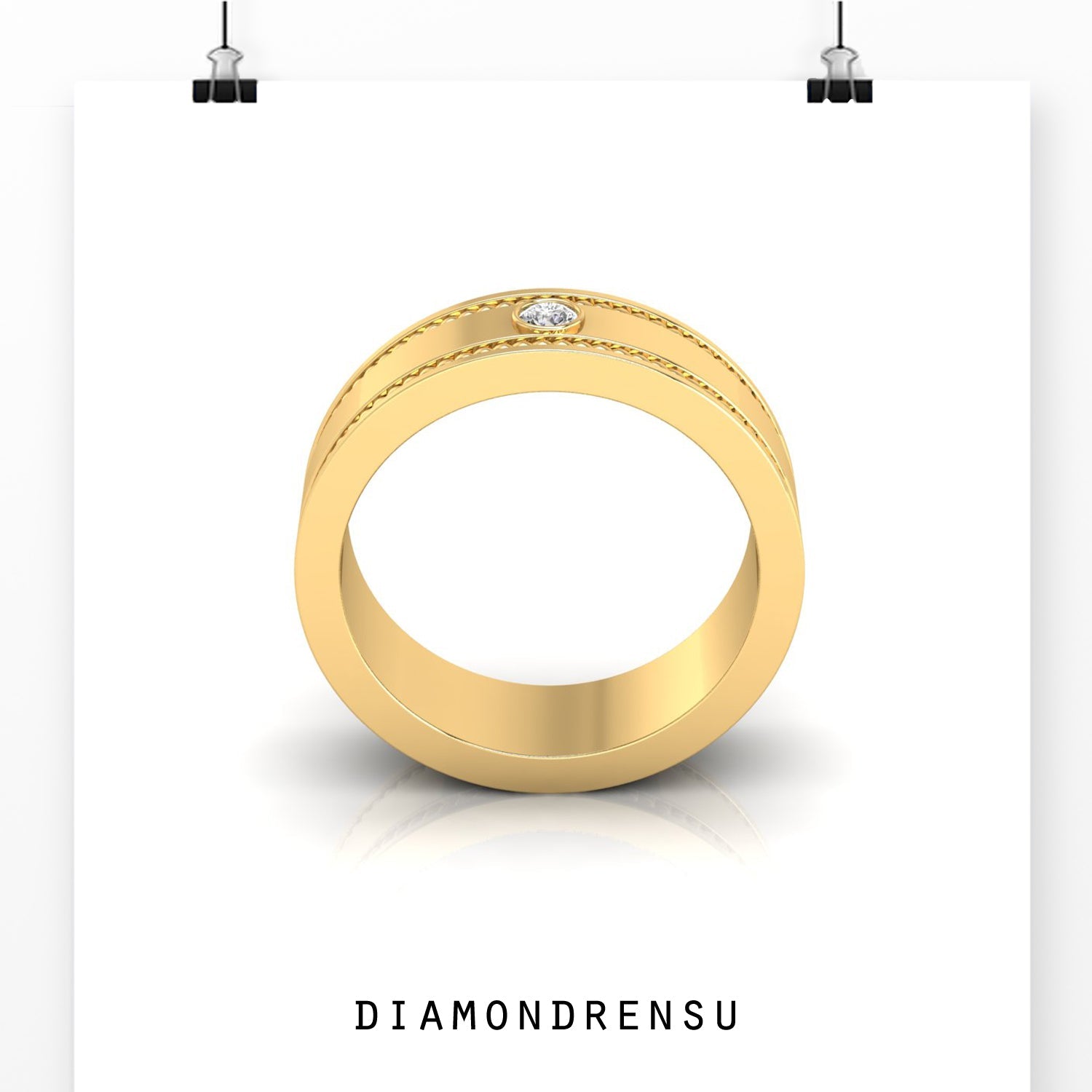 mens wedding bands - diamondrensu