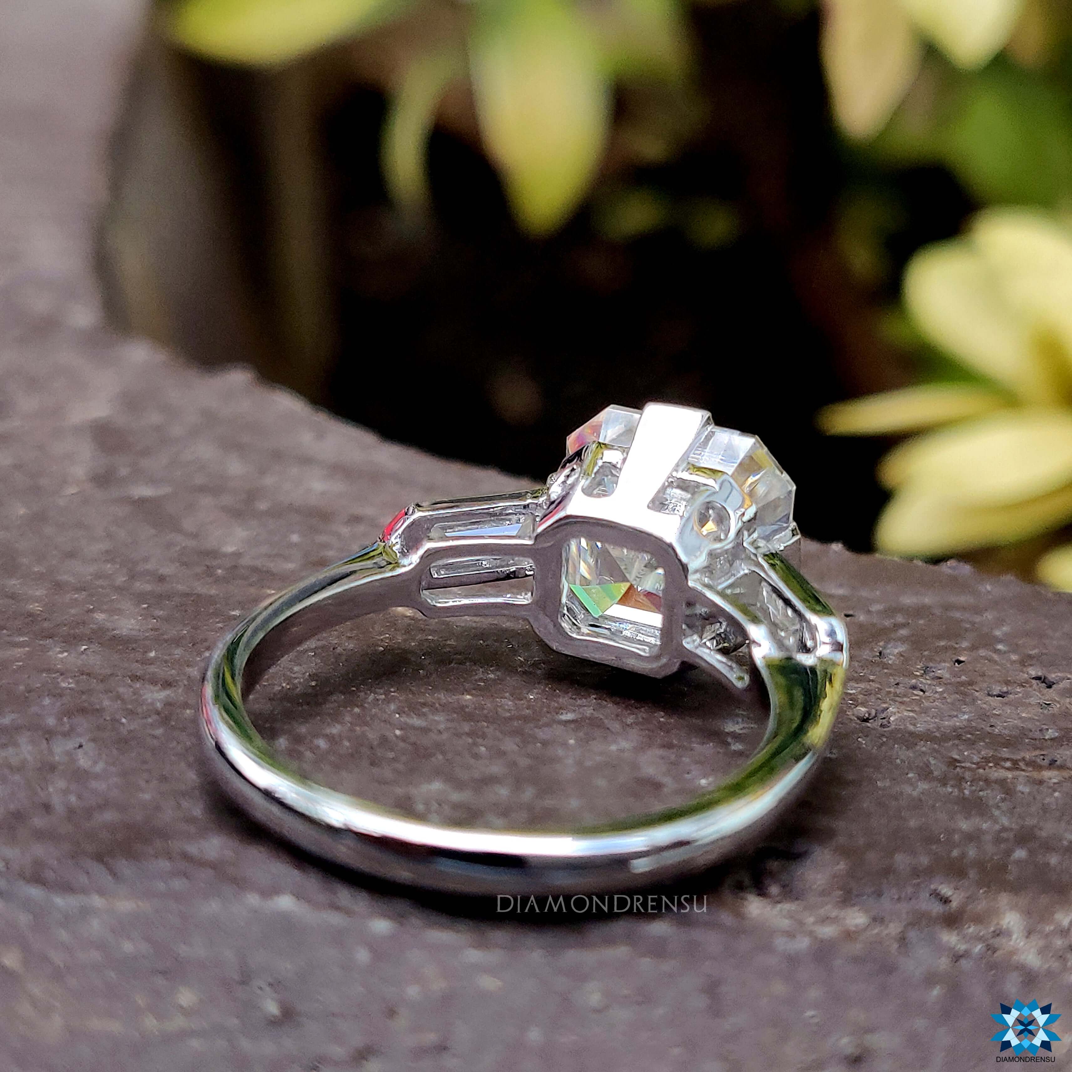 moissanite rings - diamondrensu