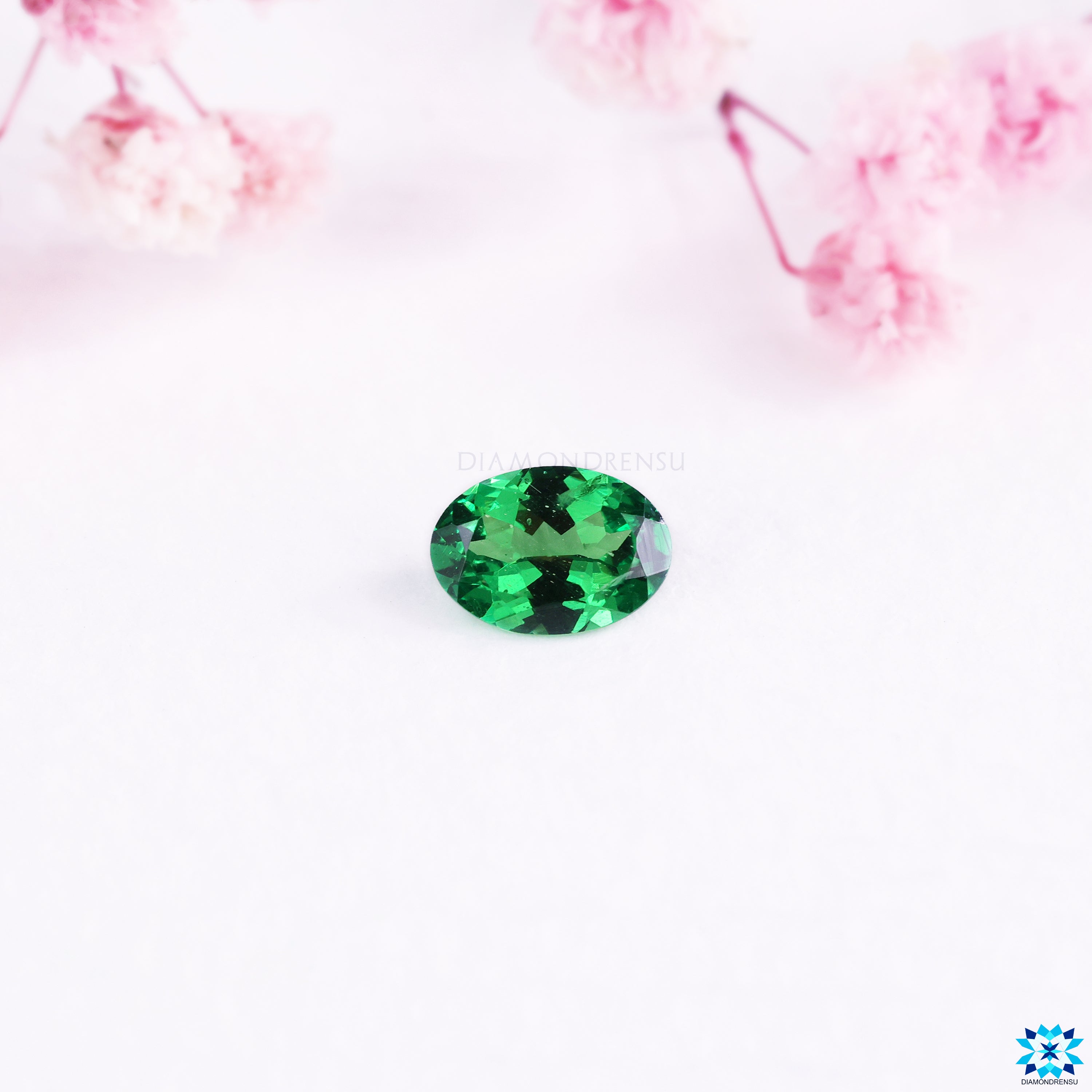 January Birthstone - 0.76 CT Oval Cut Natural Tsavorite Gemstone for Engagement Ring