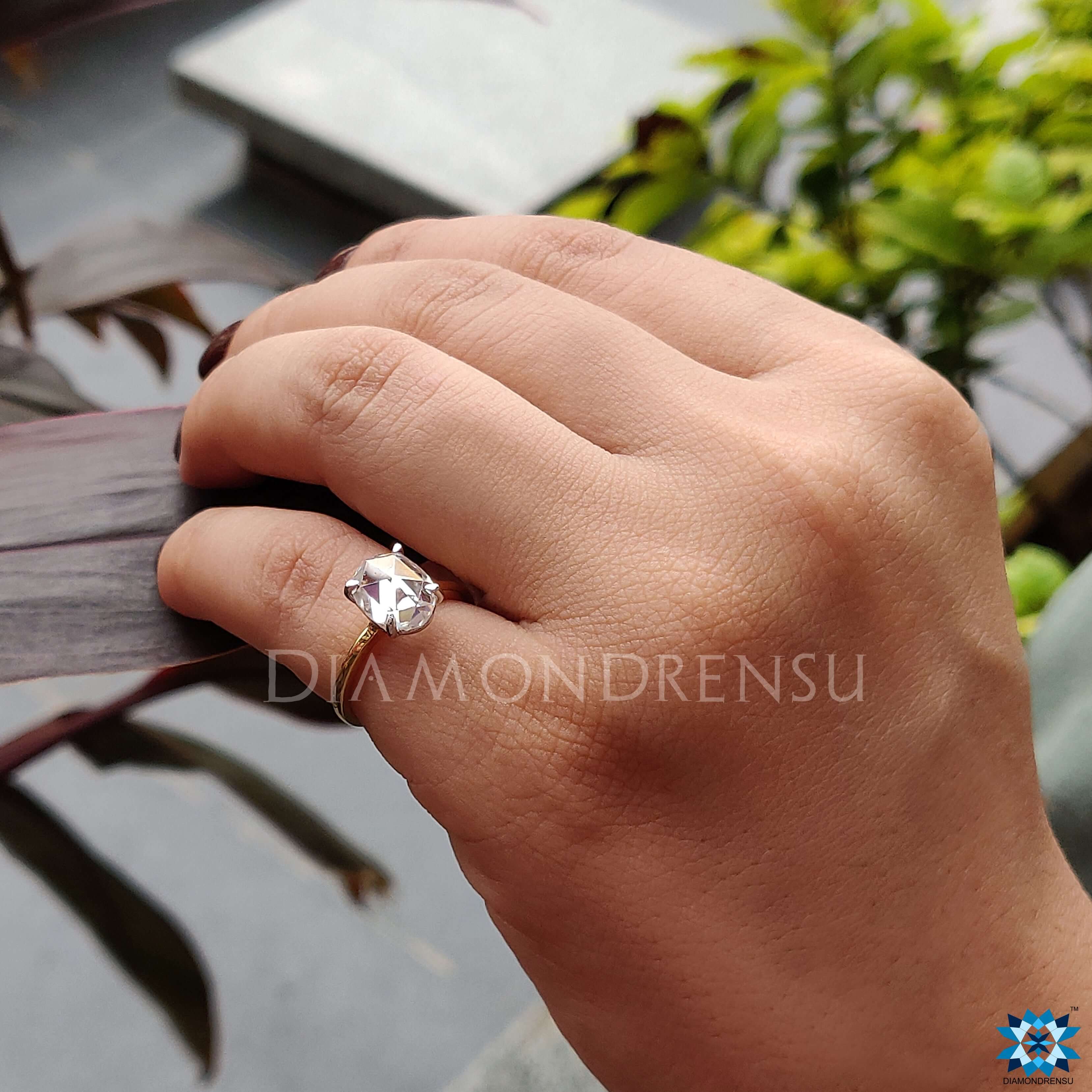 Handmade ring diamondrensu UK ring