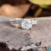 moissanite engagement rings - diamondrensu