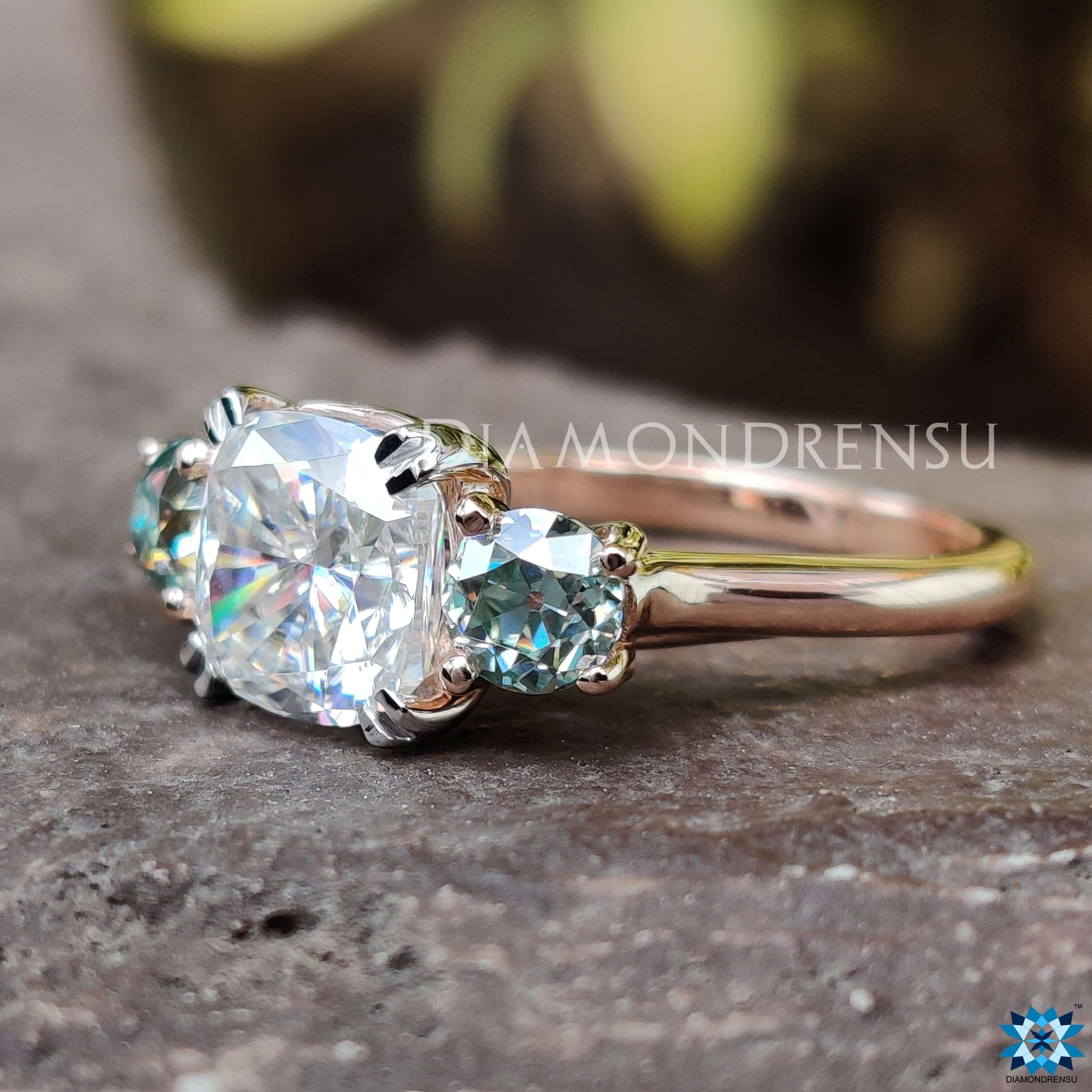 moissanite ring