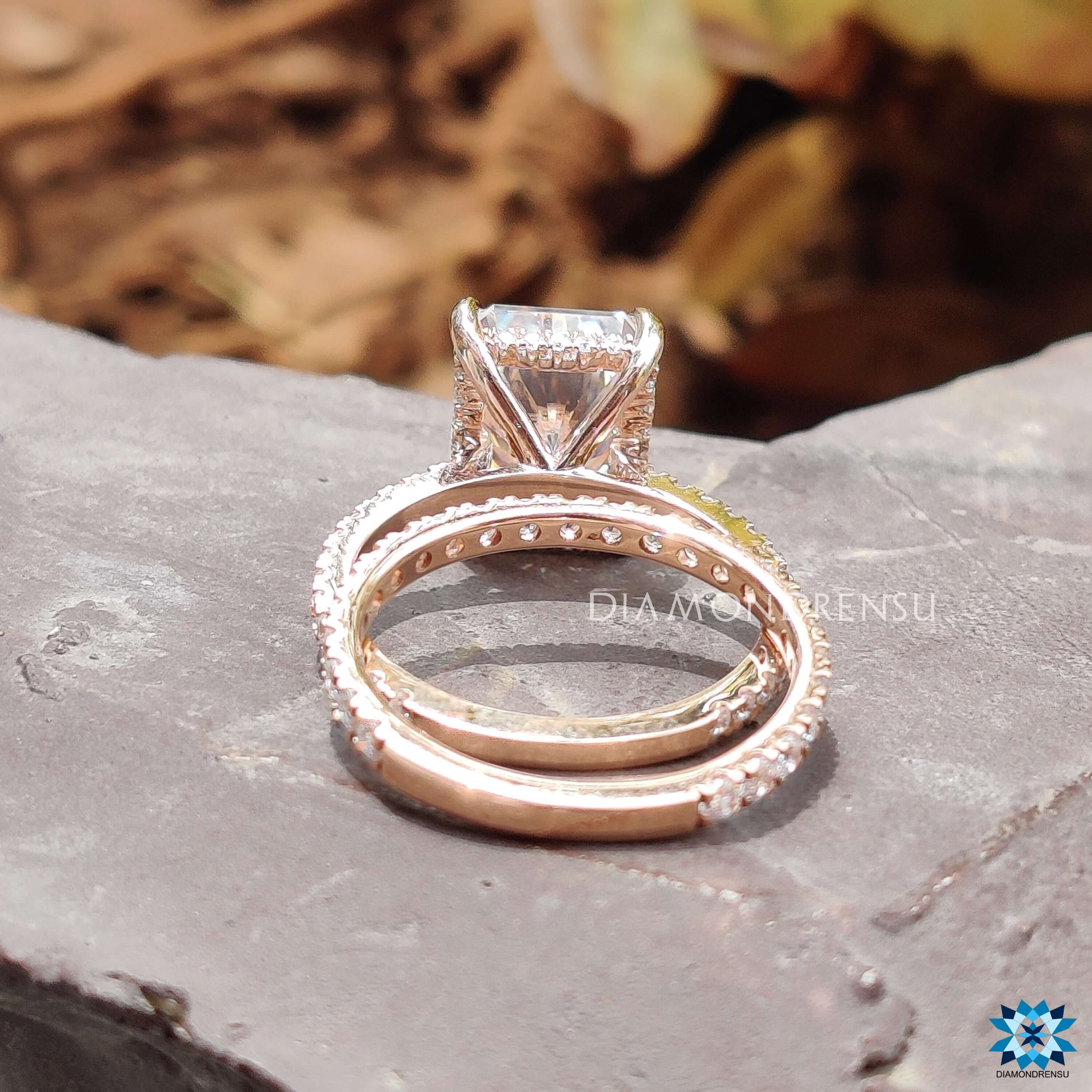 hiddel halo engagement ring - diamondrensu