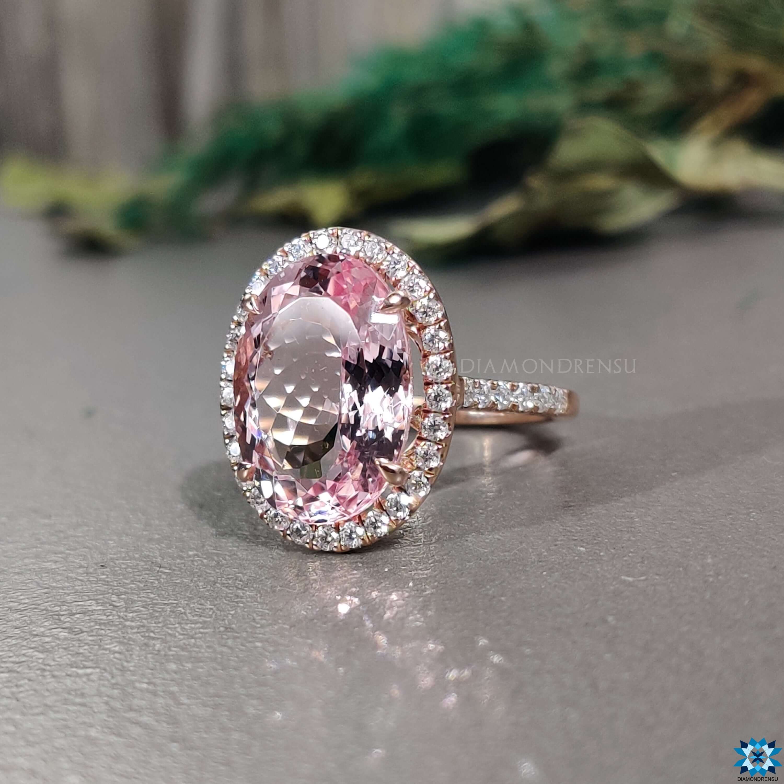 gemstone engagement ring - diamondrensu