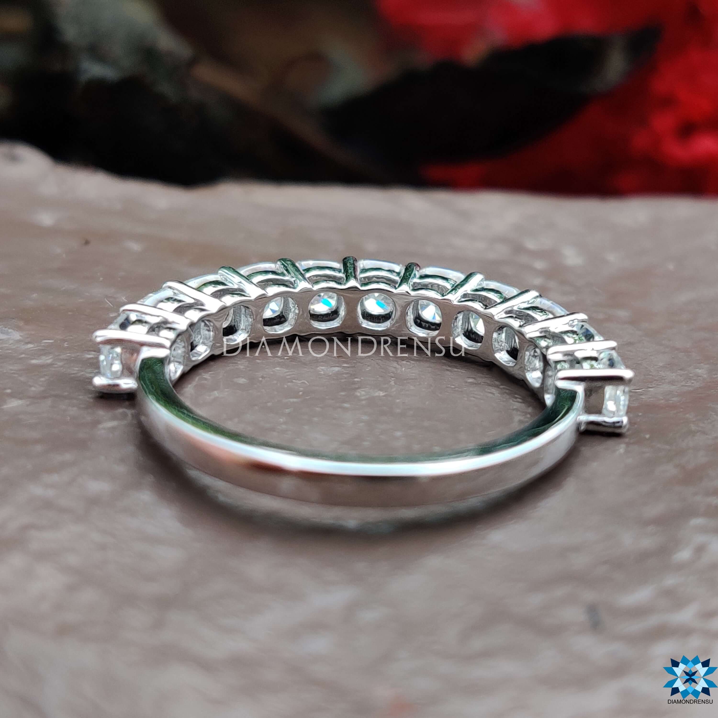 half eternity wedding band - diamondrensu