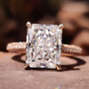 moissanite engagement ring - diamondrensu