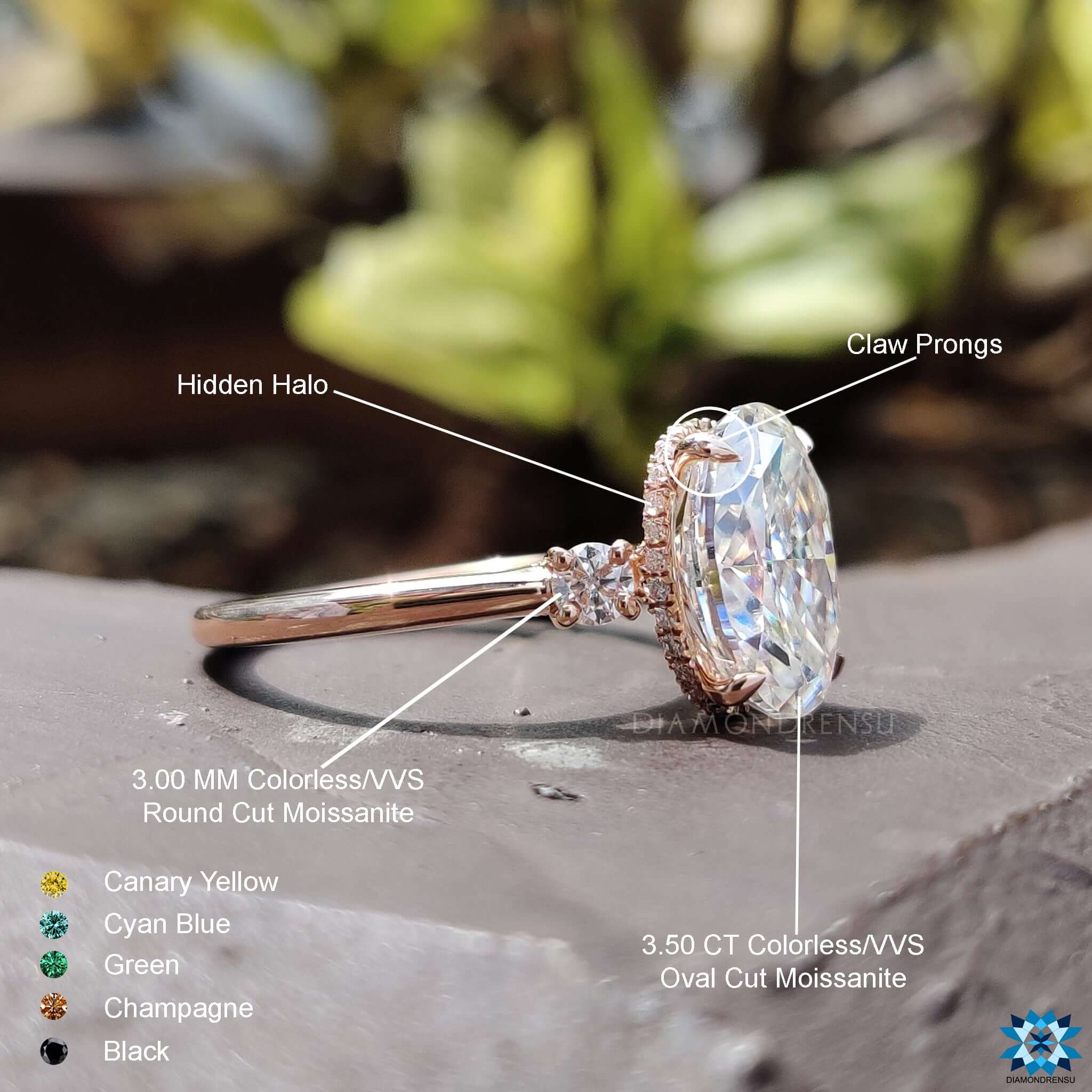 diamond engagement ring - diamondrensu