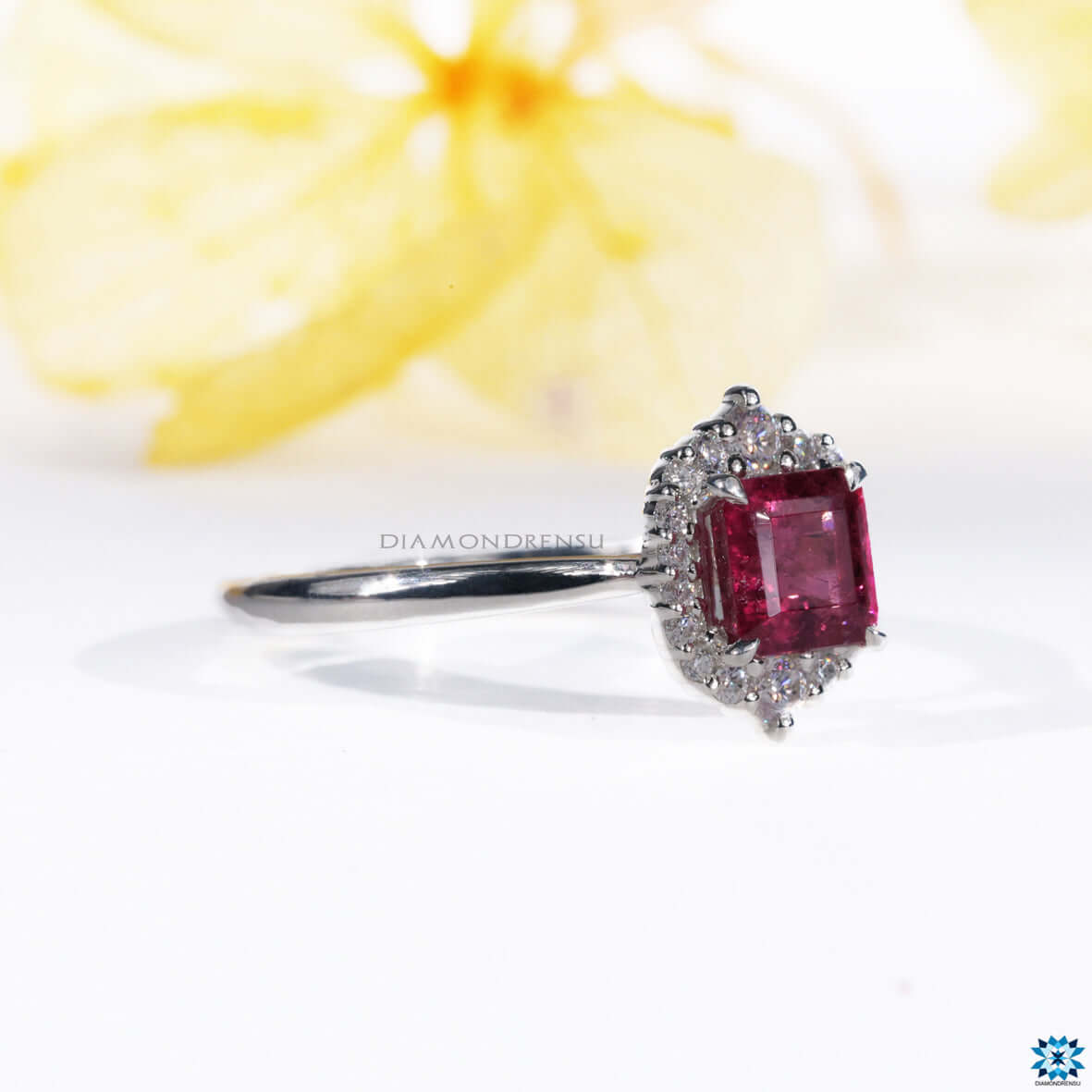 birthstone engagement ring - diamondrensu