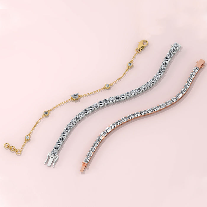 Lab Grown Diamond Bracelets

