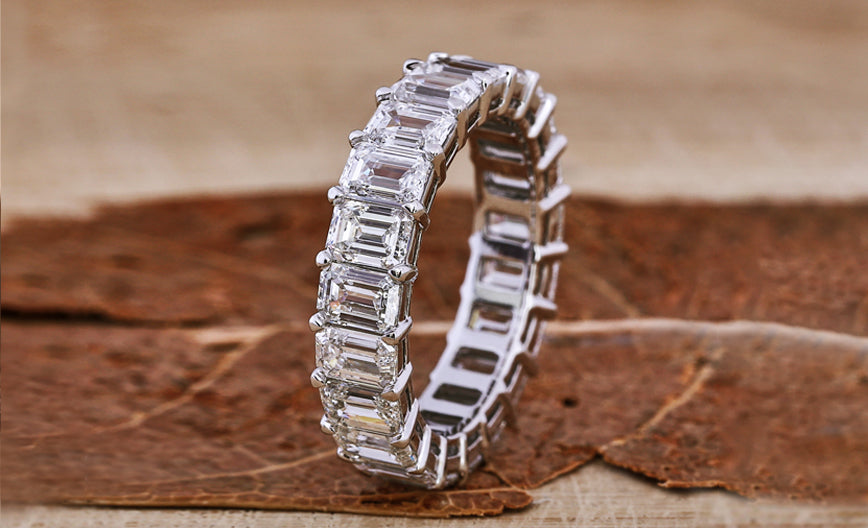 White Gold Wedding Band
