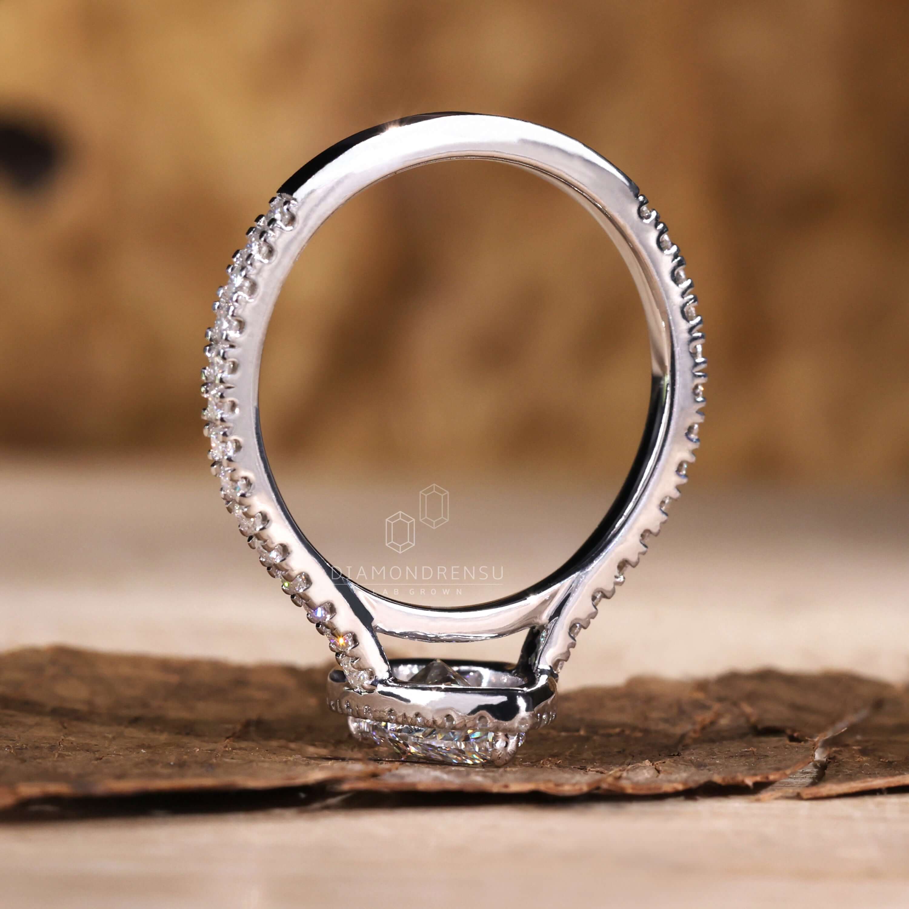 lab grown diamond ring