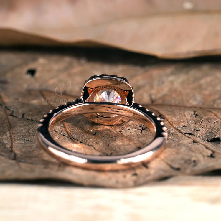 Brilliant round cut diamond ring for everyday elegance.