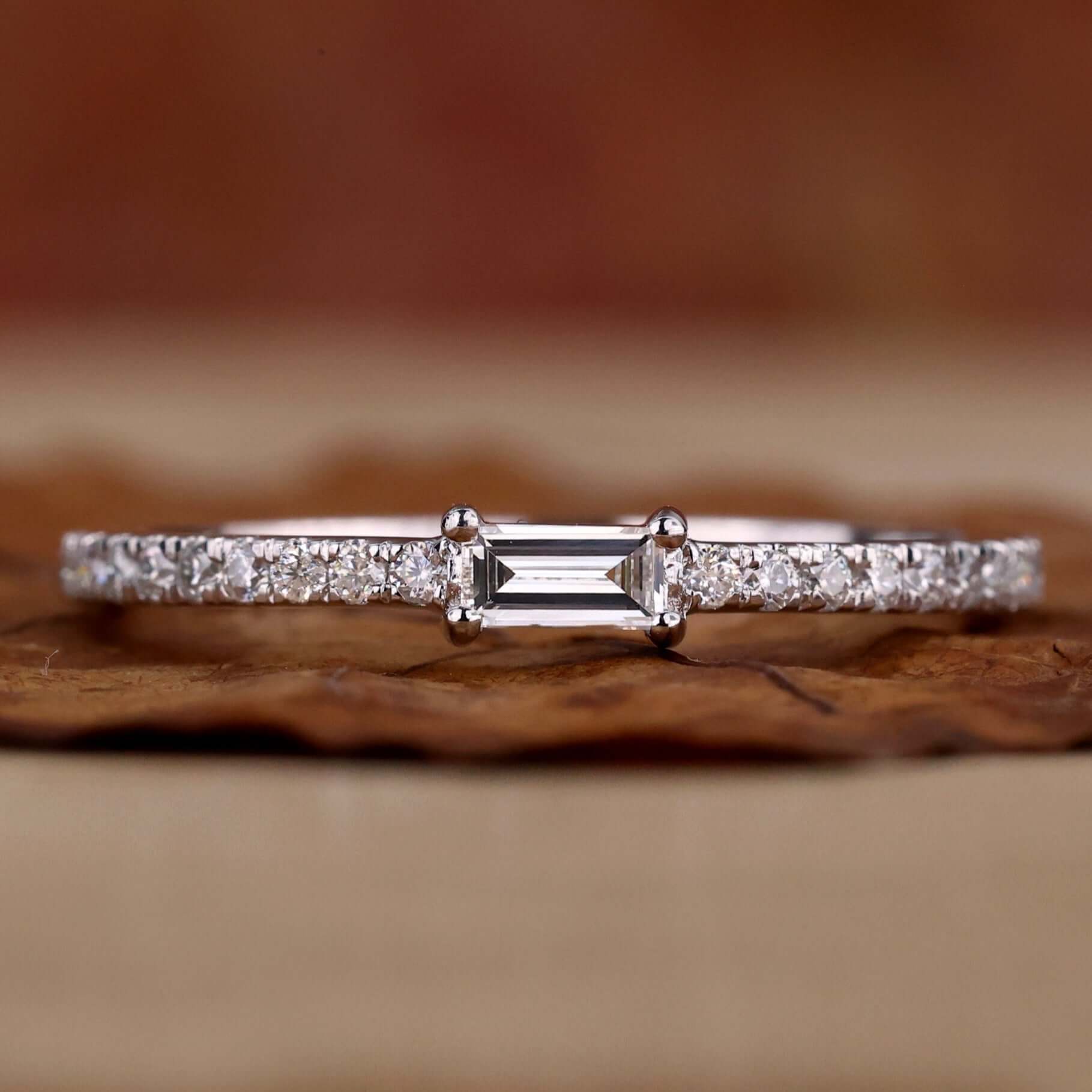 lab grown diamond band