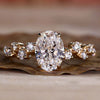 oval engagement ring