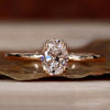 oval engagement ring