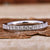 lab grown diamond half eternity wedding band