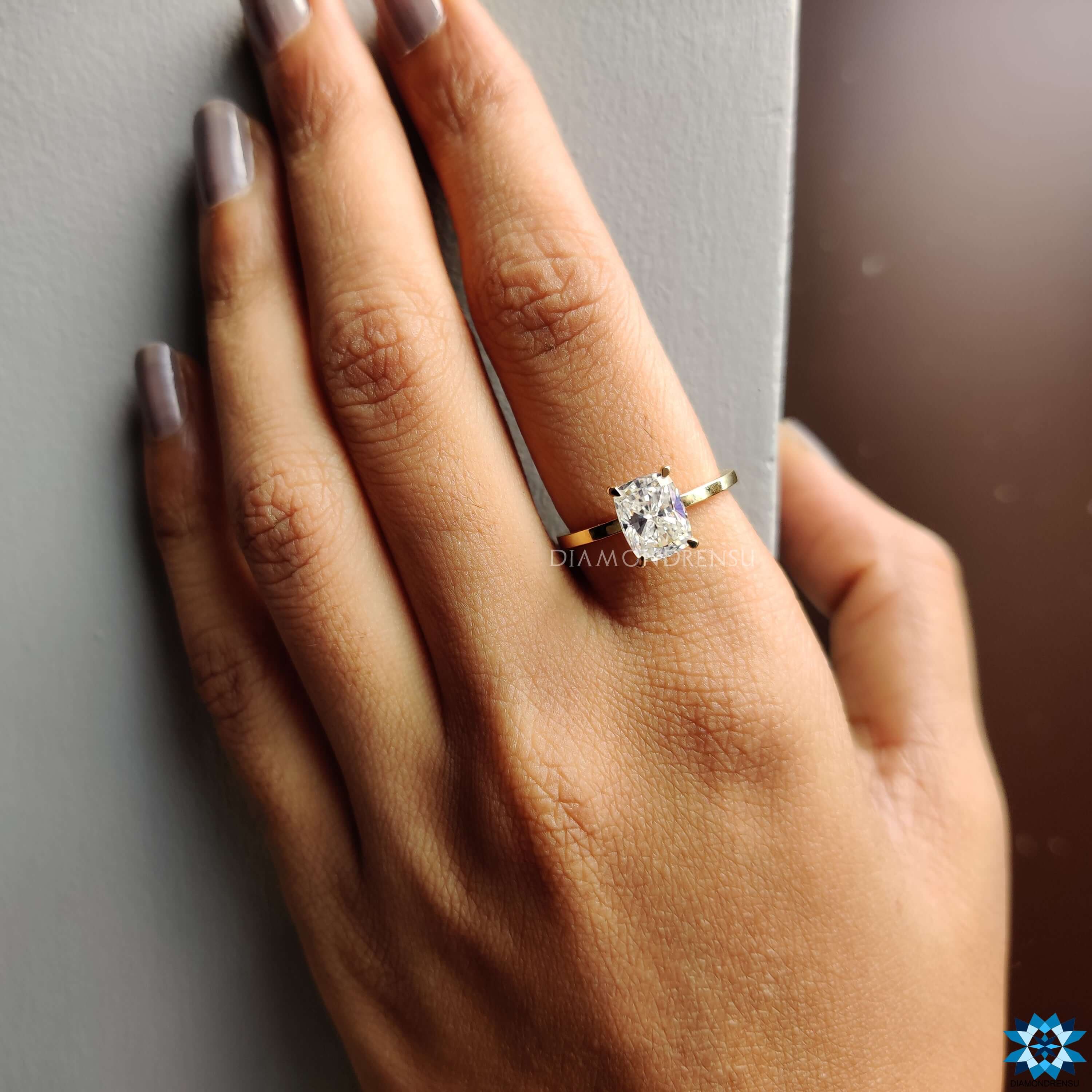 Handmade jewelry featuring UK engagement ring