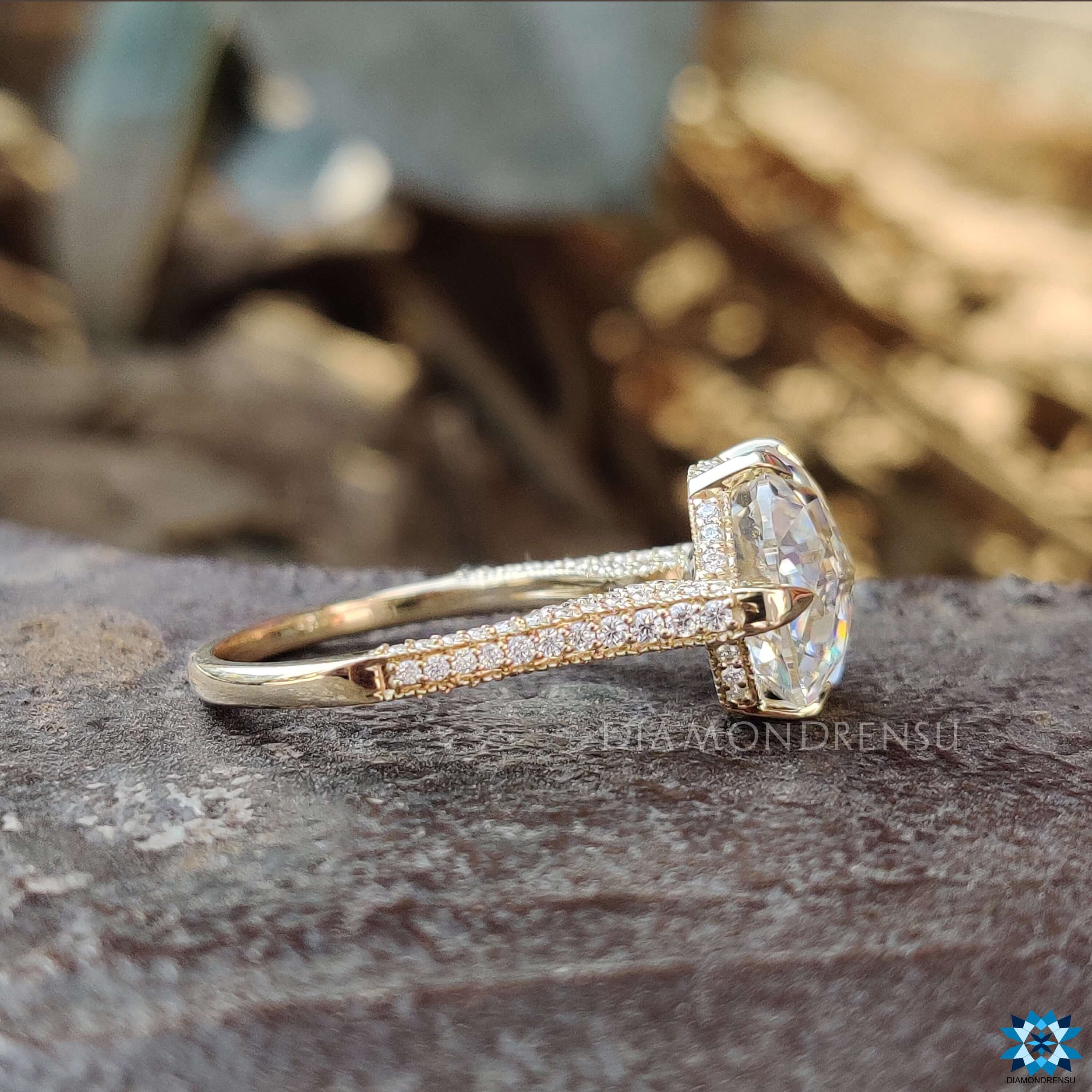 moissanite wedding rings - dimaondrensu