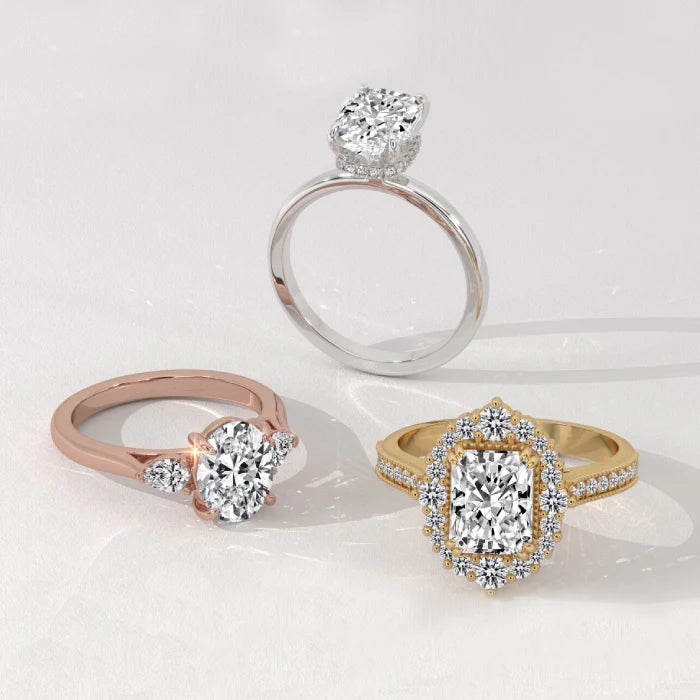 Moissanite Engagement Rings
