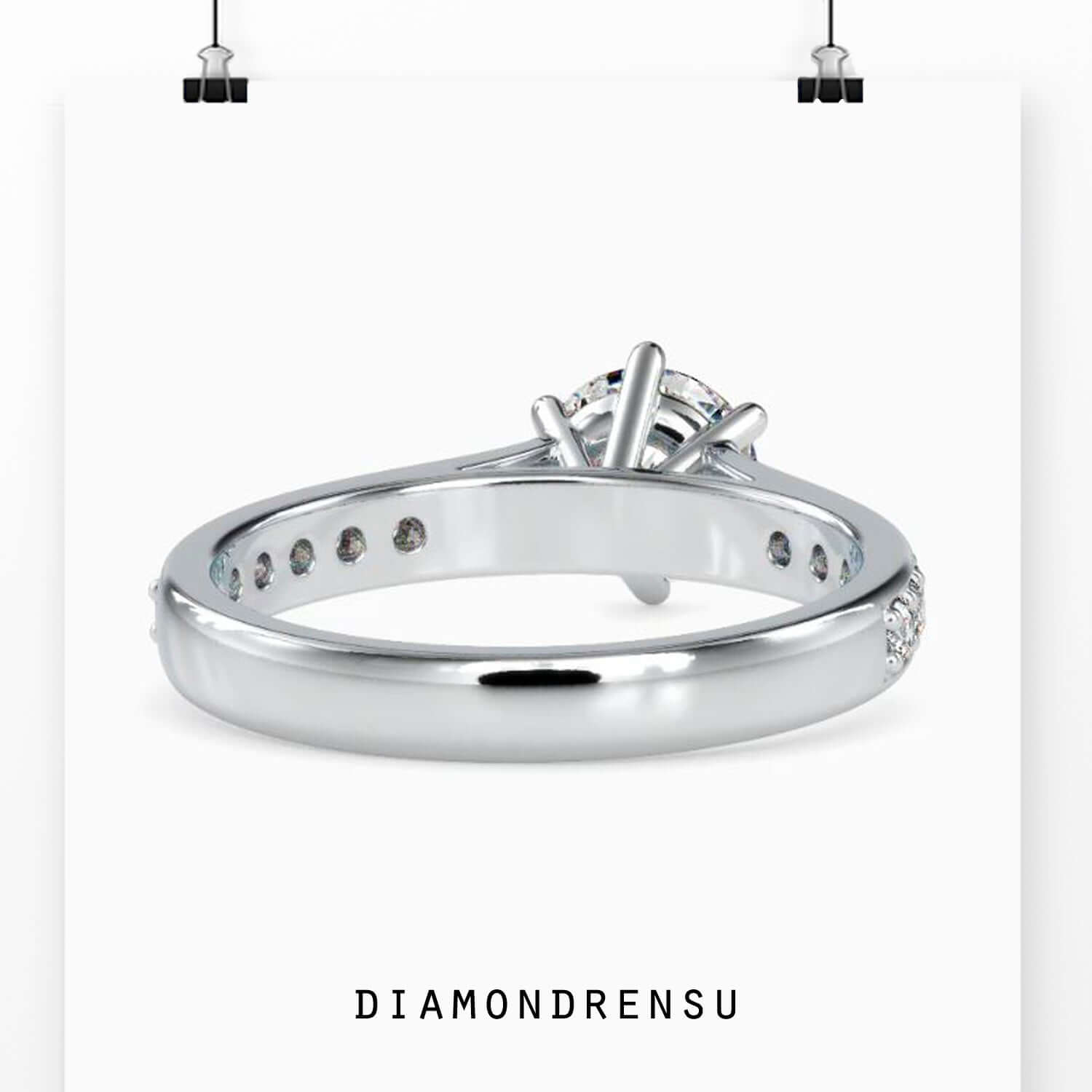 moissanite rings - diamondrensu