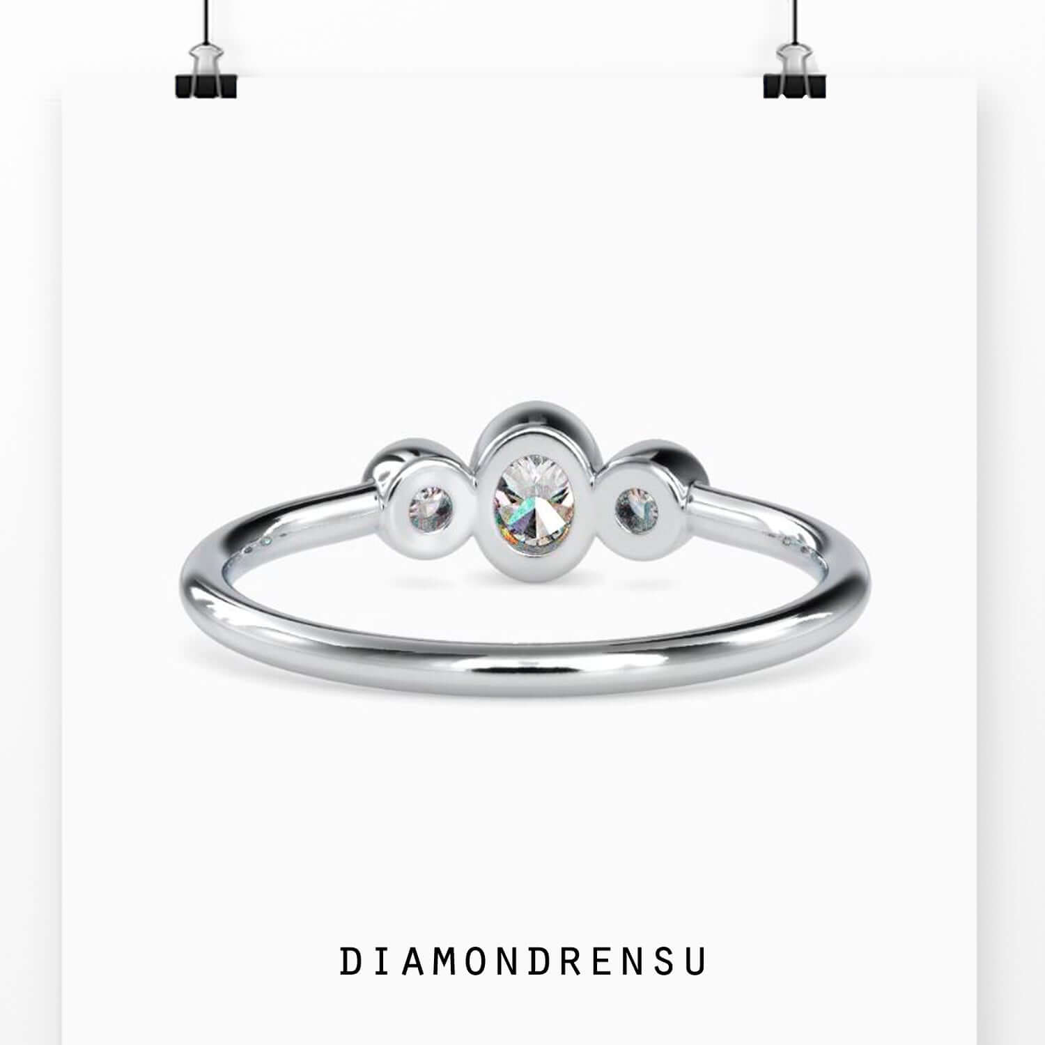 affordable moissanite engagement rings - diamondrensu