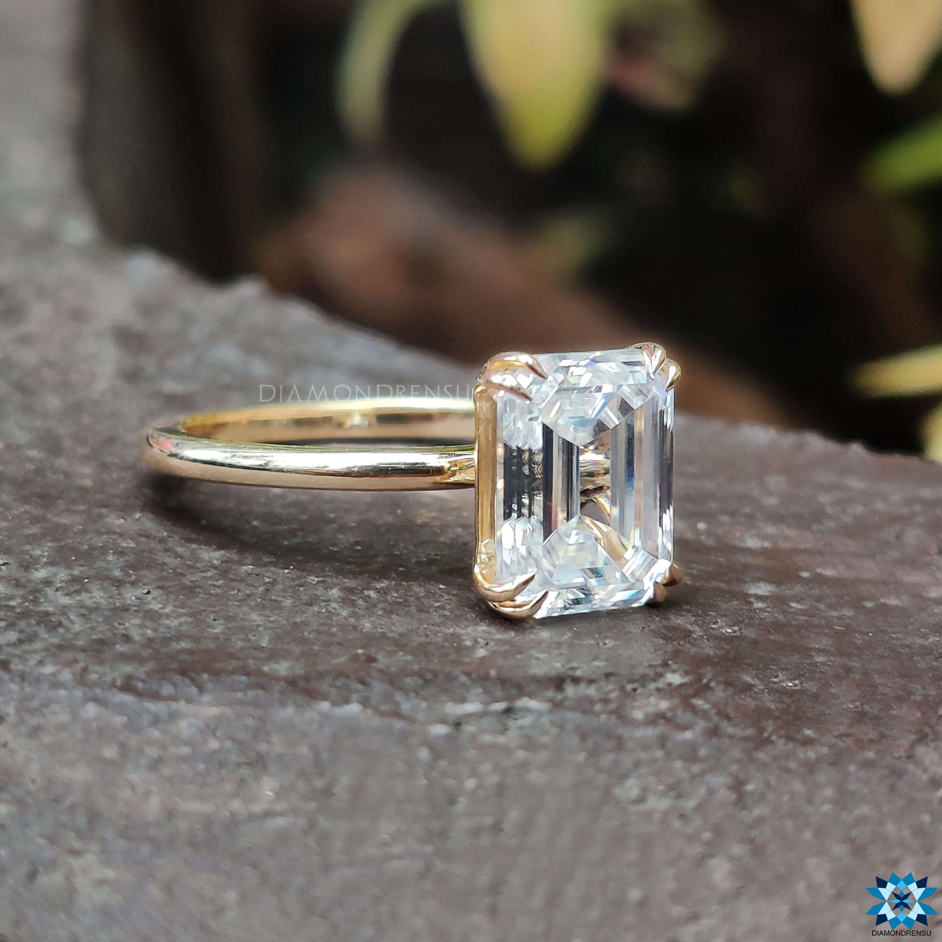 Moissanite for Engagement Ring Custom Ring Handmade Ring
