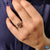 Buy moissanite ring from Diamondrensu UK with custom rose cut style.

