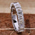 lab grown diamond half eternity wedding band