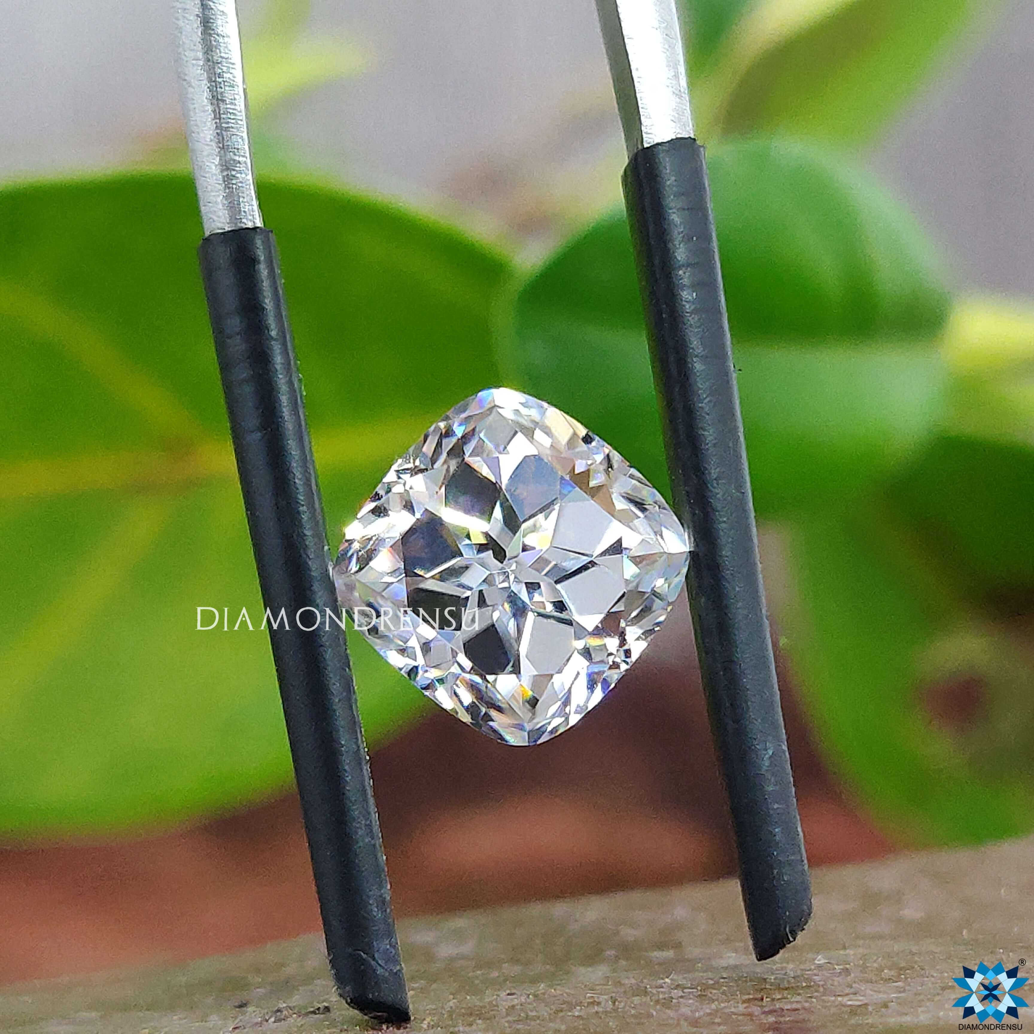 colorless moissanite diamond - diamondrensu