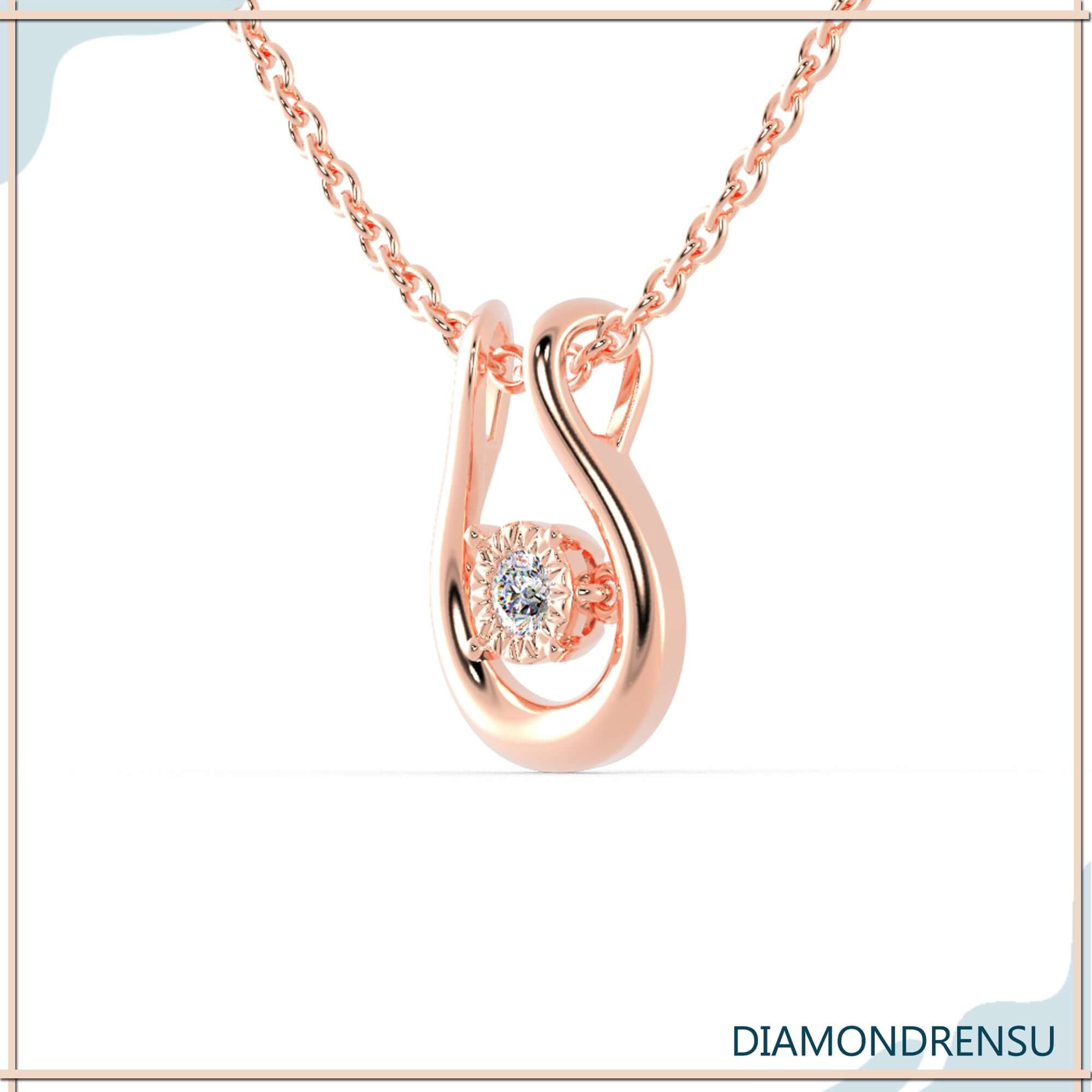 round cut pendant - diamondrensi