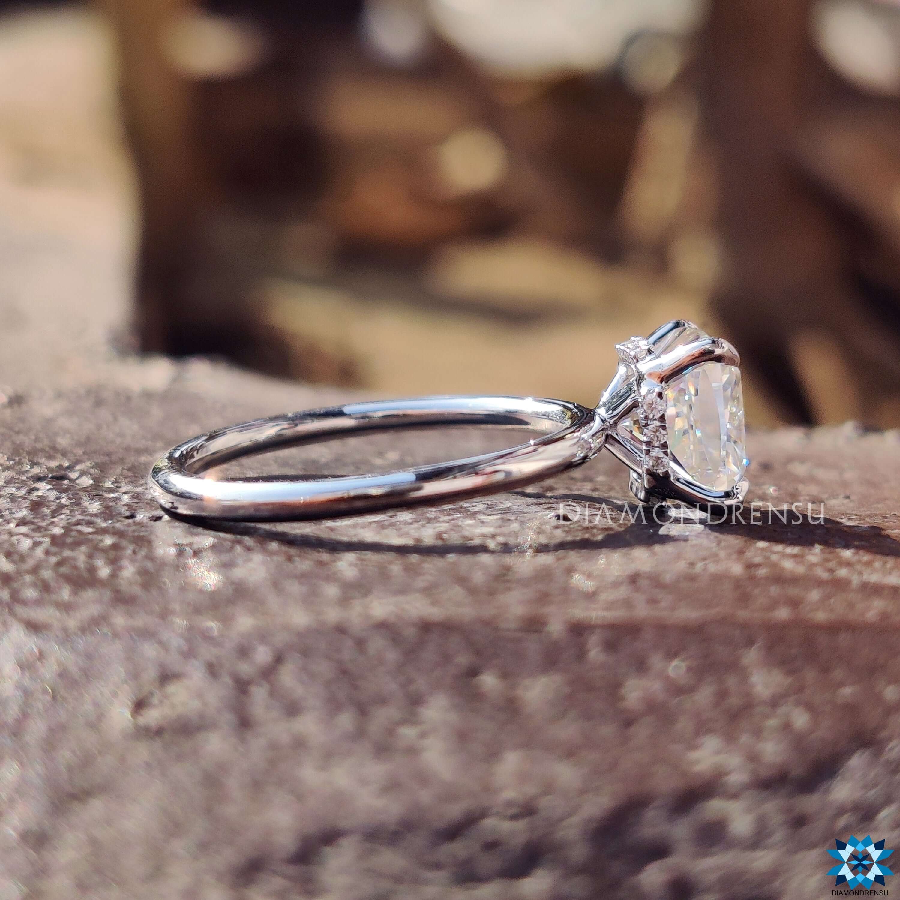 affordable moissanite engagement rings - diamondrensu