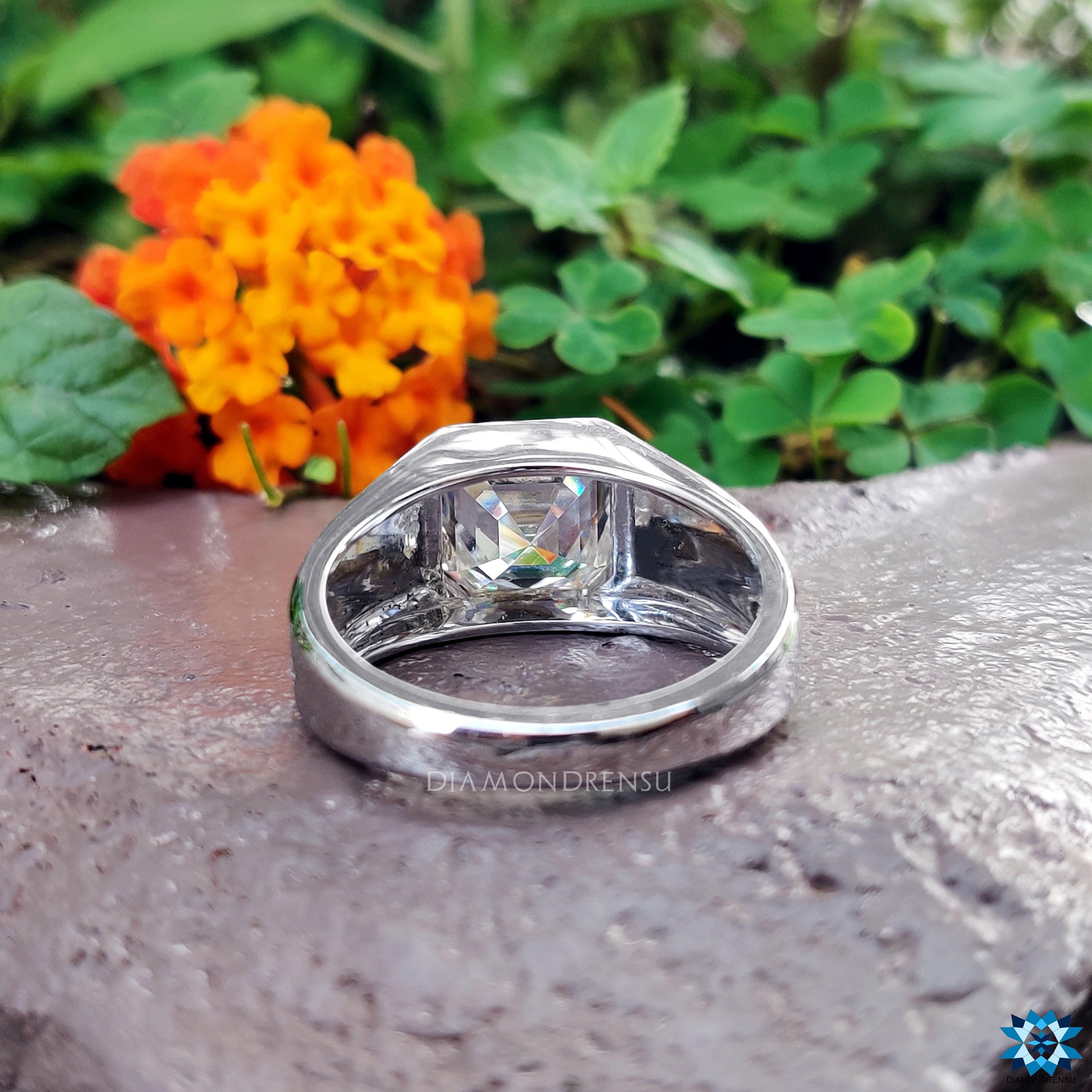 custom moissanite jewelry - diamondrensu