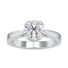 Basket setting ring with a stunning diamond solitaire.