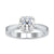 Basket setting ring with a stunning diamond solitaire.