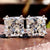 moissanite wedding earrings