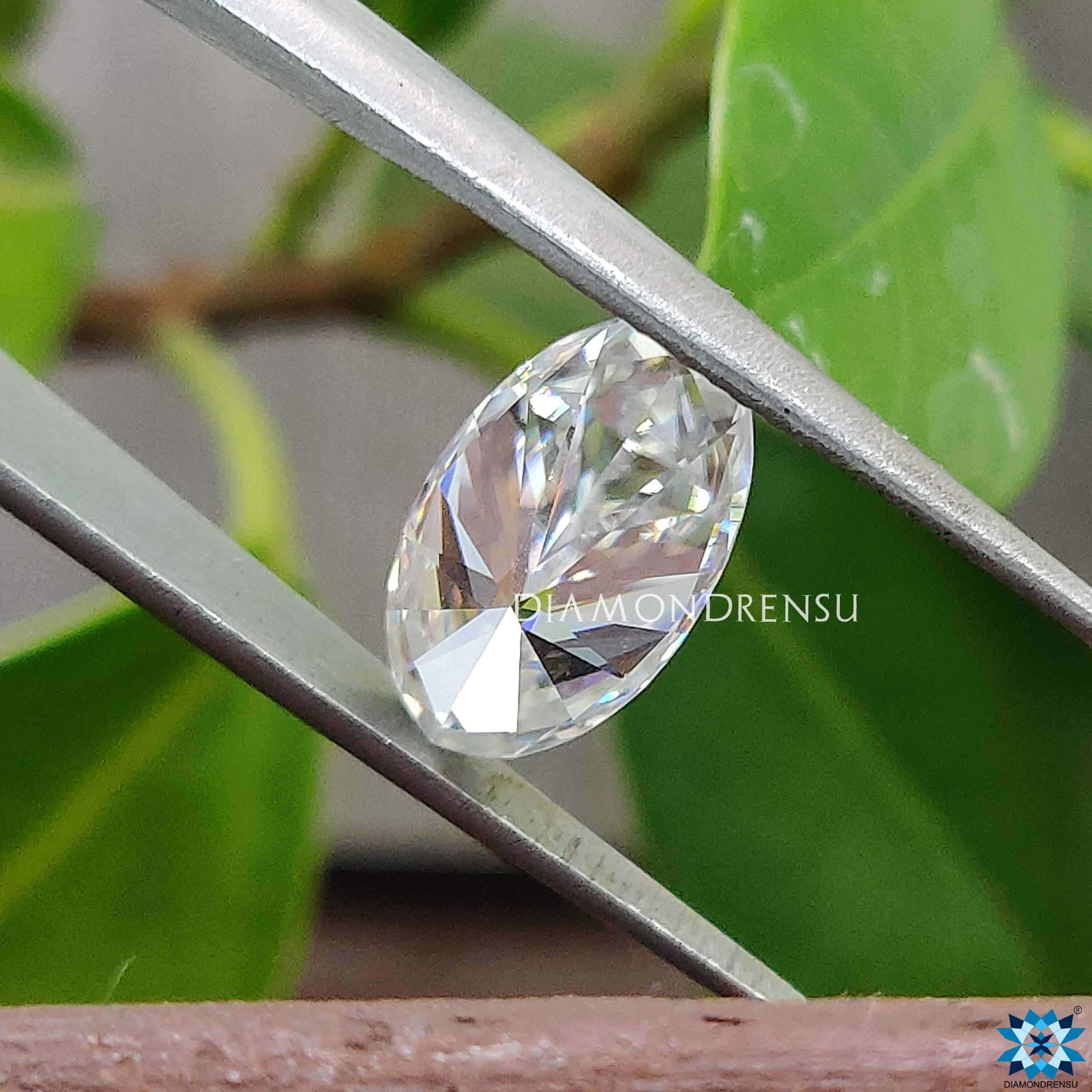 colorless moissanite diamond - diamondrensu