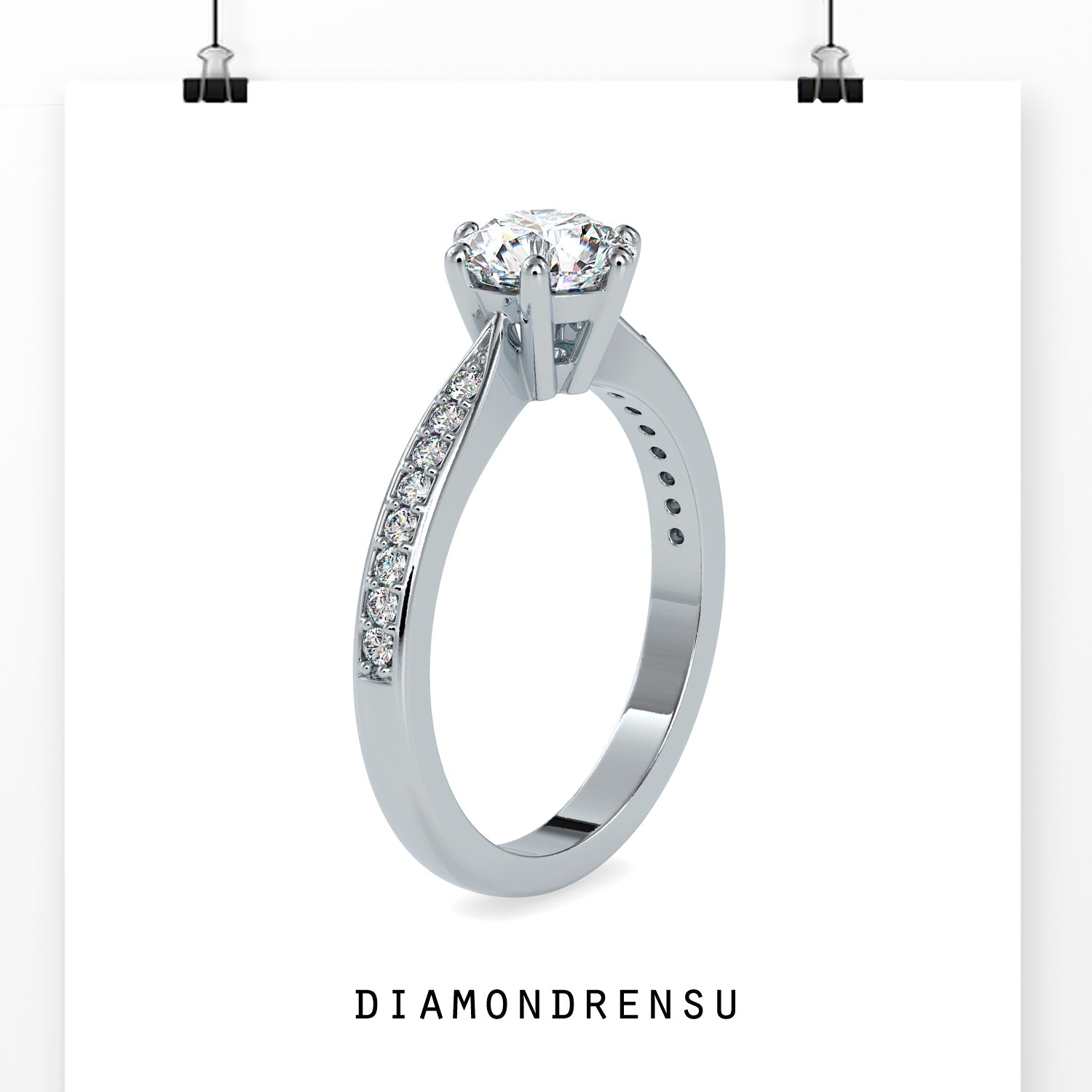 round cut ring - diamondrensu