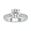 Brilliant round diamond ring with unmatched sparkle and elegance.
