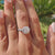 Diamondrensu UK engagement ring white gold ring.