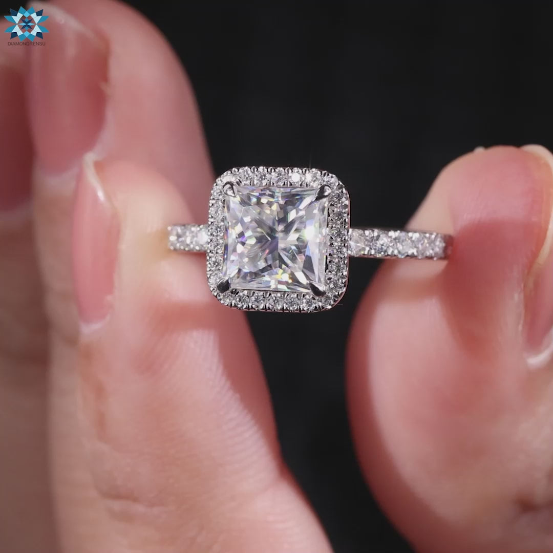 moissanite jewelry - diamondrensu