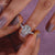 Handmade jewellery UK engagement ring by Diamondrensu.