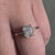 Diamondrensu UK engagement ring with hidden halo detail for a dazzling finish.