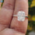 Unique Compass Point Prong 2.73 TW Radiant Cut Solitaire Wedding Ring