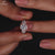Buy engagement ring with halo and side stones.
