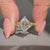 Nature inspired Dutch marquise ring with leafy filigree.
