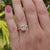 2.72 TCW Radiant Cut Light Yellow Moissanite Engagement Ring